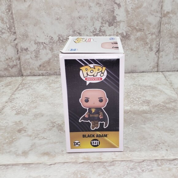 1231 Black Adam Cape Flying Funko Pop Movies Vinyl Figure NIB 2022 - Picture 2 of 7